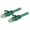 StarTech.com 5m Cat6 Gigabit Snagless Patchkabel - RJ45 UTP Netzwerkkabel mit Schutzmanschette - Cat 6 Kabel - Grün - Patch-Kabel - RJ-45 (M) zu RJ-45 (M) - 5 m - UTP - CAT 6 - ohne Haken - grün