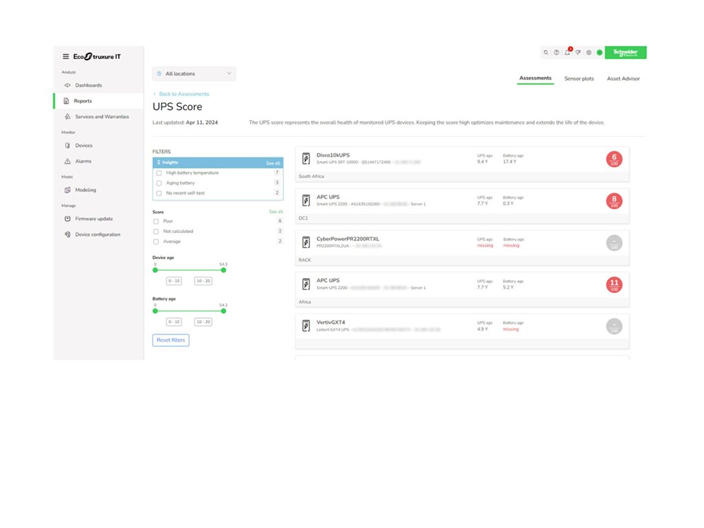 EcoStruxure IT Expert - Abonnement-Lizenz (1 Jahr) - 1 Knoten - ESD