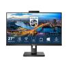 Philips B Line 275B1H - LED-Monitor - 68.6 cm (27") - 2560 x 1440 QHD @ 75 Hz - IPS - 300 cd / m² - 1000:1 - 4 ms - HDMI, DVI-D, DisplayPort - Lautsprecher - Black Texture