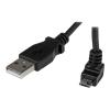 1m USB to Up Angle Micro USB Cable