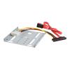 StarTech.com Adapter Bracket für 2,5 (6.4cm) auf 3,5 (8,9cm) HDD - SATA / SSD Festplatten Einbaurahmen für 3.5 Zoll Schacht - Laufwerksschachtadapter - für P / N: 25S22M2NGFFR, S322M225R, SAT2M2NGFF25, SAT32M225, SAT32MSAT257, ST521PMINT