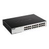 DLinkGO / 24-Port Gigabit Easy Desktop Switch, dlink green, 24x 10 / 100 / 1000Mbit / s TP (RJ-45) Port, automatische Geschwindigkeits- und Duplexanpassung, IEEE 802.3az EEE (Energy Efficient Ethernet) kompatibel, automatisches Umschalten in den Stromspar