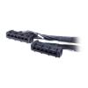 APC Data Distribution Cable - Netzwerkkabel - TAA-konform - RJ-45 (W) zu RJ-45 (W) - 18.3 m - UTP - CAT 6 - Schwarz