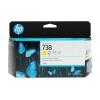 HP 738 - 130 ml - Gelb - original - DesignJet - Tintenpatrone - für DesignJet T950