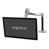 LX Sit Stand, Desk Mount LCD Arm, Polished
