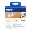 Brother DK-11209 - Schwarz auf Weiß - 800 Adressetiketten - für Brother QL-1050, 1060, 1110, 500, 550, 560, 570, 580, 600, 650, 700, 710, 720, 820