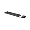 HP 655 - Tastatur-und-Maus-Set - 100% - full size - kabellos - 2.4 GHz - Deutsch - Schwarz - Smart Buy