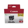Canon PGI-2500XL BK Twin Pack - 2er-Pack - 70.9 ml - XL - Schwarz - original - Tintenbehälter - für MAXIFY iB4050, iB4150, MB5150, MB5155, MB5350, MB5450