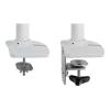 45-490-216 / LX DESK MOUNT, LCD ARM, NO GROMMET MOUNT, BRIGHT WHITE TEXTURE