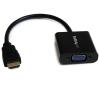 StarTech.com HDMI auf VGA Video Adapter Konverter für PC / Laptop / Ultrabook- 1920x1080 - Videoadapter - HDMI männlich zu HD-15 (VGA) weiblich - 24.5 cm - Schwarz - 1080p-Unterstützung, aktiv - für P / N: DK30C2DPEPUE, DK30C2DPPDUE, DK31C3HDPD, DK31C3HD