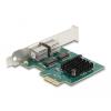 Delock PCI Express x1 Karte zu 2 x RJ45 Gigabit LAN BCM