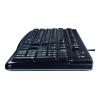 Logitech K120 - Tastatur - USB - Italienisch - Schwarz - OEM