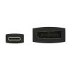 Eaton Tripp Lite Series USB C to DisplayPort Adapter Cable (M / F) with Equalizer, 8K UHD, HDR, DP 1.4, Black, 6 in. (15.24 cm) - USB / DisplayPort-Adapter - 24 pin USB-C (M) zu DisplayPort (W) - USB 3.1 Gen 1 / Thunderbolt 3 / DisplayPort 1.4 - 15.2 cm