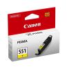 Canon CLI-551Y - 7 ml - Gelb - original - Tintenbehälter - für PIXMA iP8750, iX6850, MG5550, MG5650, MG5655, MG6450, MG6650, MG7150, MG7550, MX725, MX925