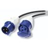 APC Modular IT Power Distribution Cable Extender - Spannungsversorgungs-Verlängerungskabel - IEC 60309 32A (M) zu IEC 60309 32A (W) - Wechselstrom 230 V - 10.8 m - für P / N: SY16K48H-PDNB, SY32K48H-PDNB, SY48K48H-PDNB, SY64K96H-NB, SY96K160H-NB, SY96K