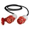 APC Modular IT Power Distribution Cable Extender - Spannungsversorgungs-Verlängerungskabel - IEC 60309 32A (M) zu IEC 60309 32A (W) - Wechselstrom 400 V - 6 m - für P / N: SY16K48H-PDNB, SY32K48H-PDNB, SY48K48H-PDNB, SY64K96H-NB, SY96K160H-NB, SY96K96H