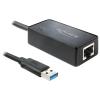 Delock Adapter USB 3.0 > Gigabit LAN 10 / 100 / 1000 Mb / s - Netzwerkadapter - USB 3.0 - Gigabit Ethernet