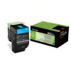 802C Rückgabe-Toner Cyan 1000 Seiten kompatibel zu den Modellen / CX310dn / CX310n / CX410de / CX410dte / CX410e / CX510de / CX510dhe / CX510dthe