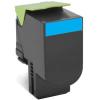 802XC Rückgabe-Toner Cyan extra Kapazität 4000 Seiten kompatibel zu den Modellen / CX510de / CX510dhe / CX510dthe