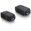 Delock - Gender Changer USB - Mikro-USB Typ AB (W) zu Mikro-USB Typ AB (W)