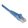 Eaton Tripp Lite Series Cat6 Gigabit Snagless Molded (UTP) Ethernet Cable (RJ45 M / M), PoE, Blue, 3 ft. (0.91 m) - Patch-Kabel - RJ-45 (M) zu RJ-45 (M) - 0.9 m - UTP - CAT 6 - geformt, ohne Haken, verseilt - Blau