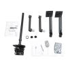 LX Dual Stacking Arm, Tall Pole, Matte Black