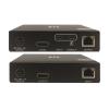 Eaton Tripp Lite Series USB C to HDMI over Cat6 Extender Kit with KVM Support, 4K 60Hz, 4:4:4, Transmitter / Receiver, USB, PoC, HDCP 2.2, up to 230 ft., TAA, - Erweiterung für Video / Audio - HDMI, USB-C - über CAT 6 - bis zu 70 m - TAA-konform - für P/