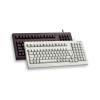 CHERRY G80-1800 - Tastatur - PS / 2, USB - Französisch - Hellgrau
