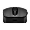HP 695 - Maus - Qi-Charging - 7 Tasten - kabellos - Bluetooth - Schwarz
