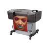 HP DesignJet Z9+ PostScript - 610 mm (24") Großformatdrucker - Farbe - Tintenstrahl - Rolle (61 cm) - 2400 x 1200 dpi - bis zu 1.5 Min. / Seite (einfarbig) / bis zu 1.5 Min. / Seite (Farbe) - Kapazität: 1 Rolle - Gigabit LAN, USB-Host - Cutter