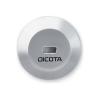 DICOTA - Laptop-Sicherungsplatte - für T-Schloss - Silber