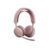 Logitech Zone Wireless 2 - Headset - On-Ear - Bluetooth - kabellos - aktive Rauschunterdrückung - USB-C über Bluetooth-Adapter - rosé  - Zertifiziert für Microsoft Teams