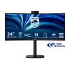 Philips 34B2U3600CH - 3000 Series - LED-Monitor - gebogen - 86.36 cm (34") - 3440 x 1440 WQHD @ 120 Hz - VA - 300 cd / m² - 3500:1 - HDR10 - 4 ms - HDMI, DisplayPort, USB-C - Lautsprecher - Textured Black