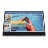 HP E14 G4 Portable - LED-Monitor - 35.6 cm (14") - tragbar - 1920 x 1080 Full HD (1080p) @ 60 Hz - IPS - 400 cd / m² - 800:1 - 5 ms - 2xUSB-C - silberner Standfuß