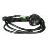 StarTech.com 1,8 m GB Computer Stromkabel, 18AWG, BS 1363 auf C13, 10A 250V, Schwarzes Ersatz-AC Stromkabel, Kaltgerätekabel / UK Stromkabel, PC Stromkabel, Fernsehgerät / Monitor Stromkabel (PXT101UK) - Stromkabel - power IEC 60320 C13 zu BS 1363 (M)