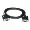 Kabel / 5 m DB9 F / F NULL ModeM Black