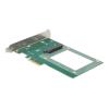 Delock PCI Express x4 Karte zu 1 x intern U.2 NVMe SFF-8639