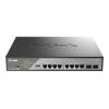 D-Link DSS 200G-10MPP - Switch - managed - 8 x 10 / 100 / 1000 (PoE) + 2 x Gigabit SFP - an Rack montierbar - PoE (242 W)