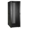 Eaton Tripp Lite Series 42U Rack Enclosure Server Cabinet 30" Wide w / 6ft Cable Manager - Schrank Netzwerkschrank - Schwarz - 42HE - 48.3 cm (19") - mit 3" breite, vertikale Kabelverwaltung mit hoher Kapazität