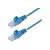 Cable - Blue Slim CAT6 Patch Cord 2m