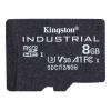 Kingston Industrial - Flash-Speicherkarte - 8 GB - A1 / Video Class V30 / UHS-I U3 / Class10 - microSDHC UHS-I