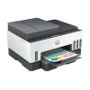 HP Smart Tank 7307 All-in-One - Multifunktionsdrucker - Farbe - Tintenstrahl - wiederbefüllbar - Letter A (216 x 279 mm) / A4 (210 x 297 mm) (Original) - A4 / Legal (Medien) - bis zu 13 Seiten / Min. (Kopieren) - bis zu 15 Seiten / Min. (Drucken) - 250 Bl