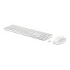 HP 655 - Tastatur-und-Maus-Set - kabellos - 2.4 GHz - QWERTY - Englisch - weiß