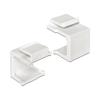 Delock - Modulareinsatzkappe - weiß (Packung mit 4)