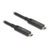 Delock Aktives Optisches USB-C 8K Video + Daten + PD Kabel 3 m