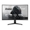 iiyama G-MASTER Black Hawk GC2781HSU-B1 - LED-Monitor - Gaming - gebogen - 68.6 cm (27") - 1920 x 1080 Full HD (1080p) @ 144 Hz - VA - 350 cd / m² - 4000:1 - 1 ms - HDMI, DisplayPort - Lautsprecher - Schwarz