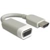Delock - Videoadapter - HD-15 (VGA) weiblich zu HDMI männlich - weiß