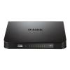 DLinkGO / 24-Port Gigabit Easy Desktop Switch, dlink green, 24x 10 / 100 / 1000Mbit / s TP (RJ-45) Port, automatische Geschwindigkeits- und Duplexanpassung, IEEE 802.3az EEE (Energy Efficient Ethernet) kompatibel, automatisches Umschalten in den Stromspar