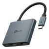 TP-Link UH3020C V1 - Dockingstation - USB-C - HDMI