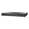 Cisco 220 Series SF220-24 - Switch - managed - 24 x 10 / 100 + 2 x Kombi-Gigabit-SFP - Desktop, an Rack montierbar - wiederhergestellt